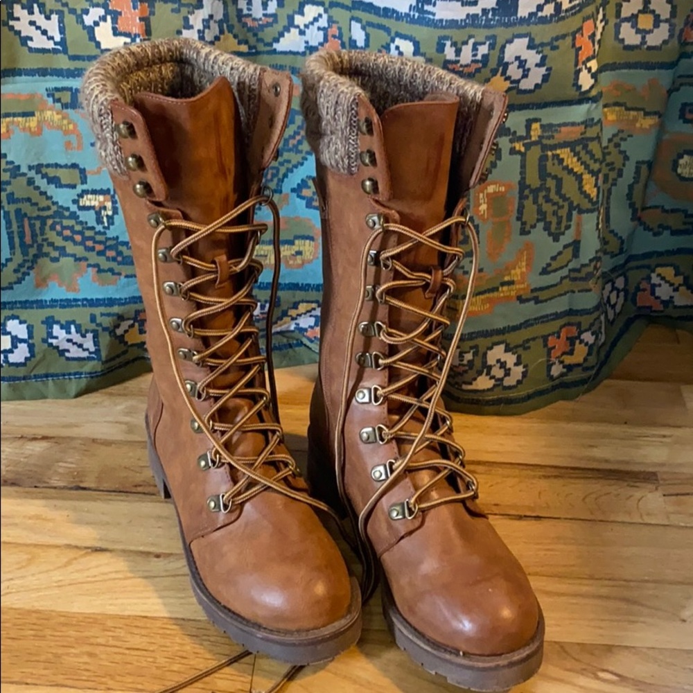 Roolee Tall Laced Boots